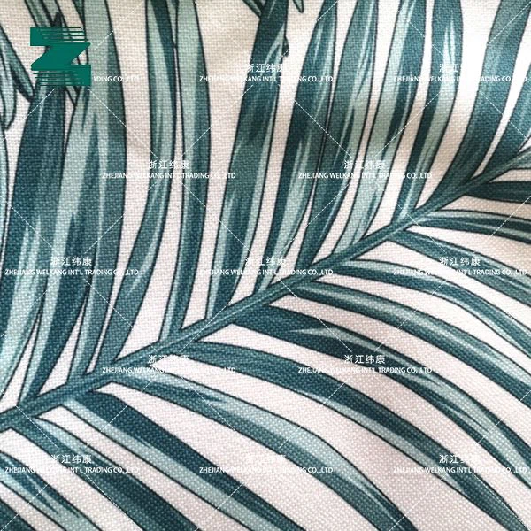 Tropical Leaves Printed Cushion Cover