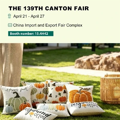 Tingkatkan Barisan Tekstil Rumah Anda Dengan Welkang Di Pameran Canton ke-139...